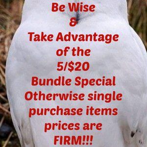 🔥Utilize the 5/$20 Bundle Special🔥